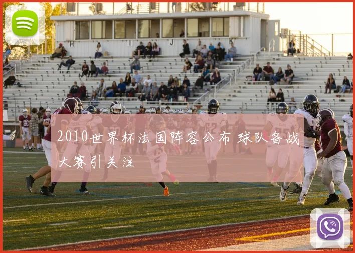 2010世界杯法国阵容公布 球队备战大赛引关注