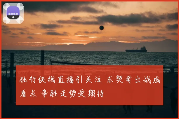 独行侠线直播引关注 东契奇出战成看点 争胜走势受期待